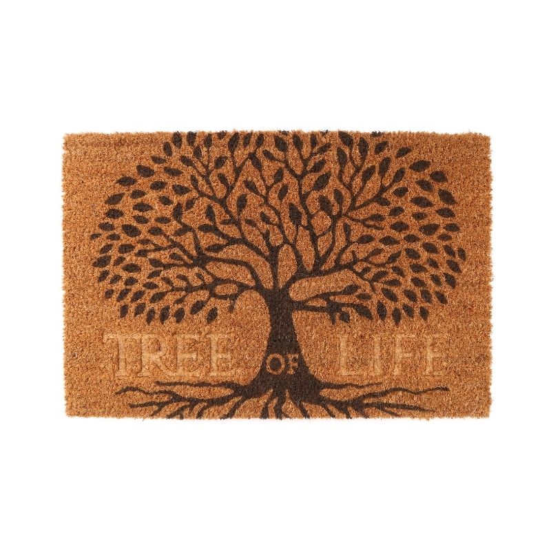 60X40CM TREE OF LIFE DOORMAT Luxury Furniture & Homewares Plush Bracknell